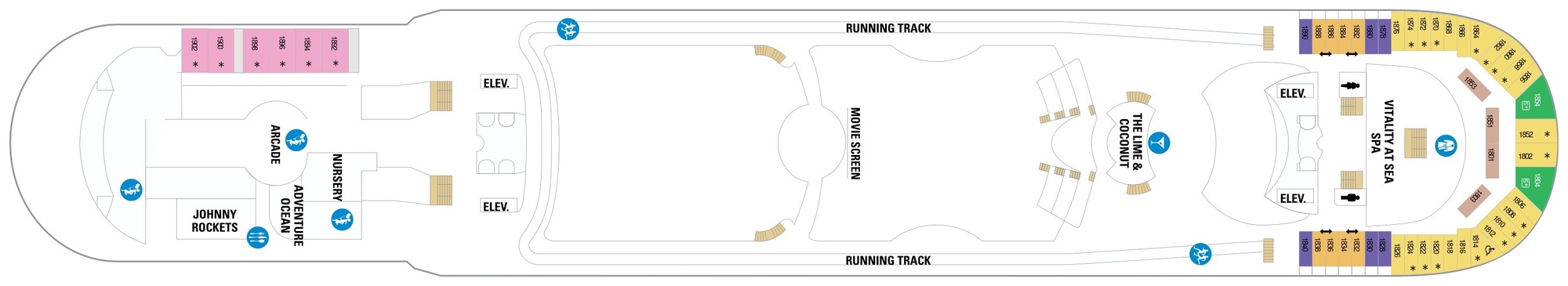 Deck 12 plan